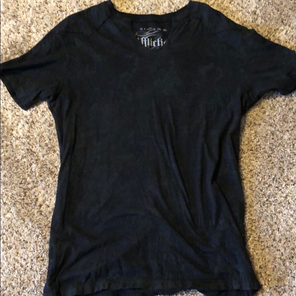 Large Affliction Vneck Tee